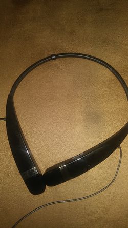 LG Bluetooth headset used