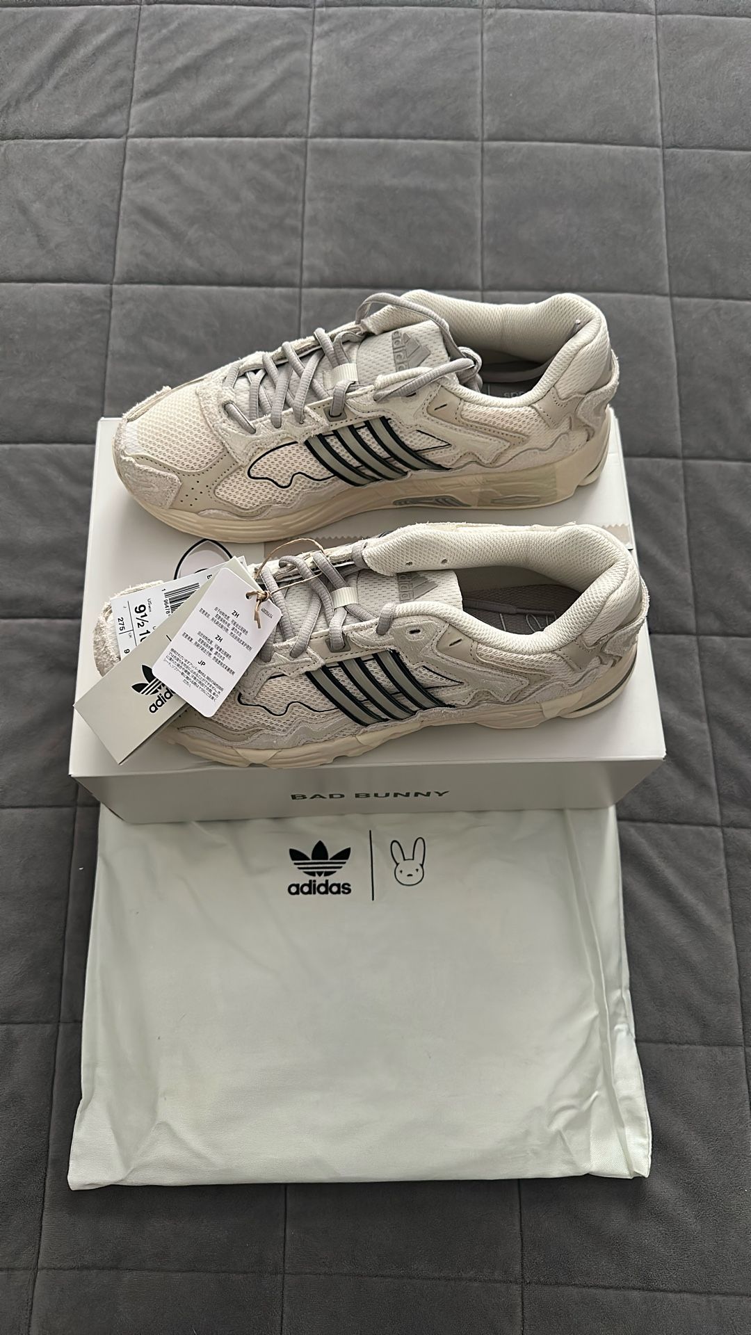Bad Bunny Adidas Response Wonder White