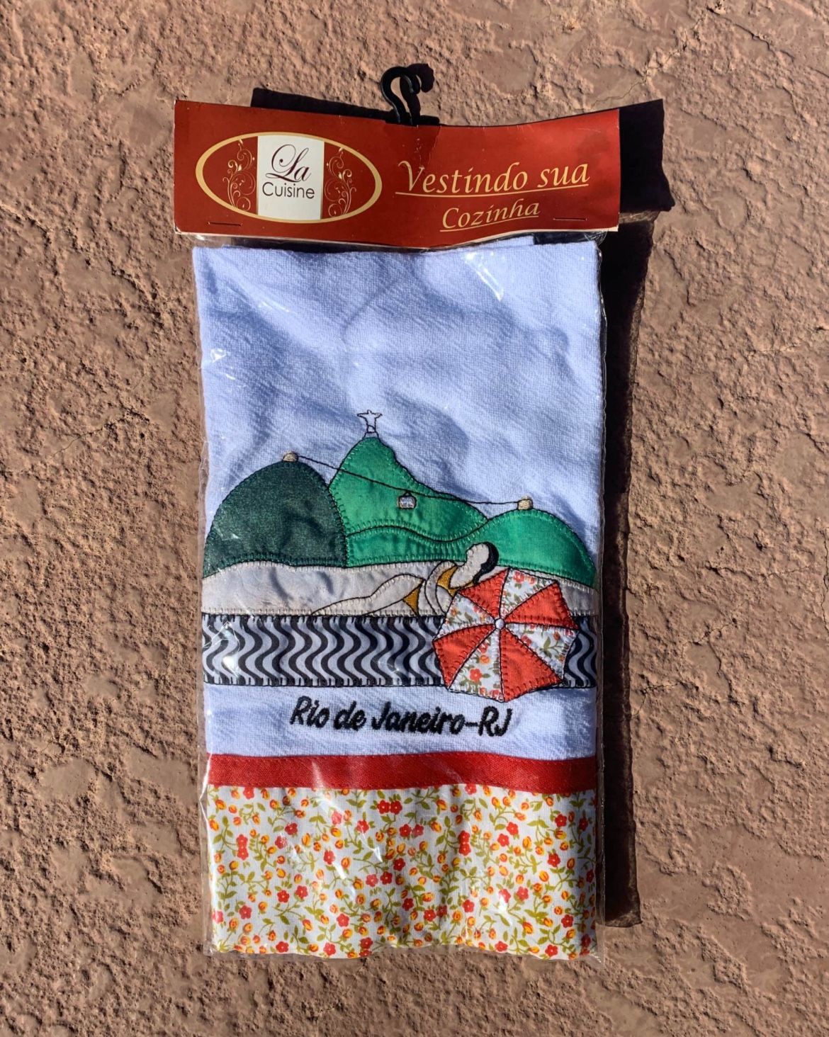 Brand new handmade Rio de Janeiro hand towel