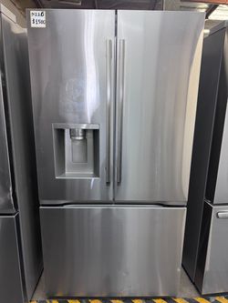 Home package: LG refrigerator + Samsung top-load laundry