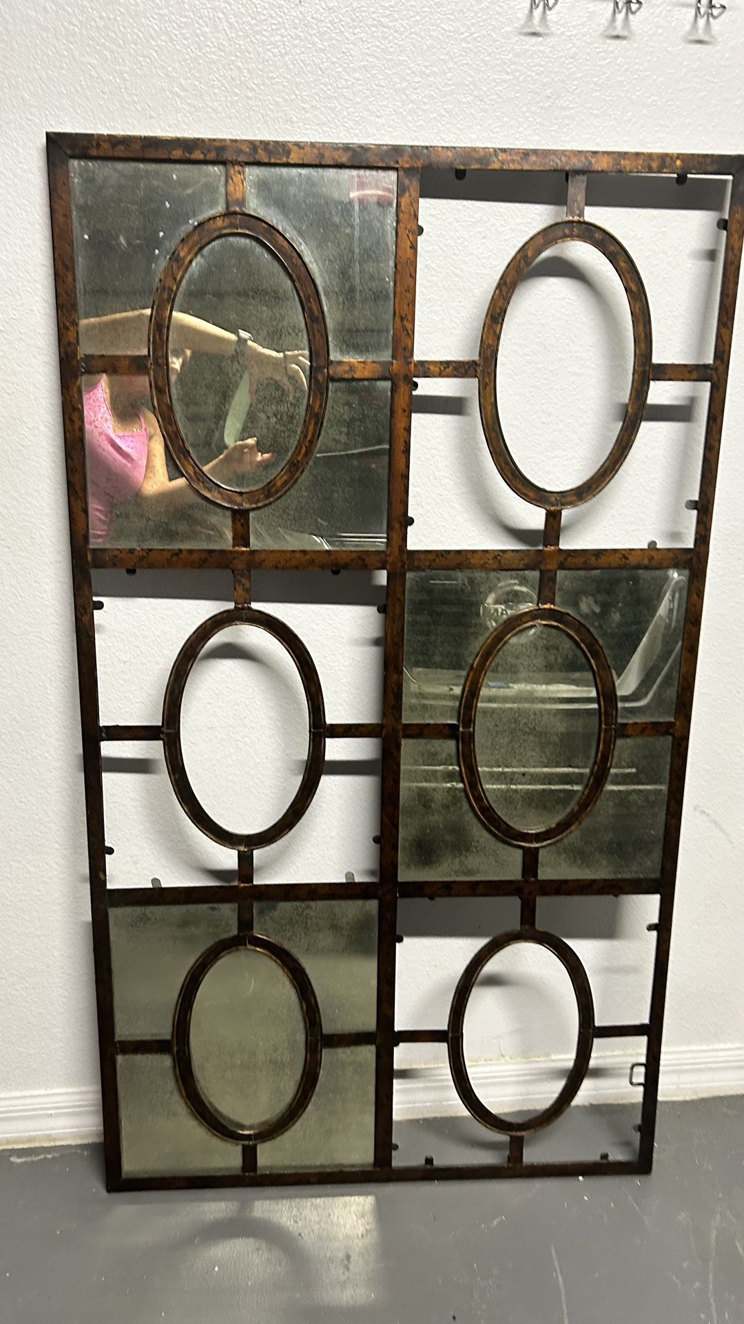 Antique Mirror. 30”x 52”