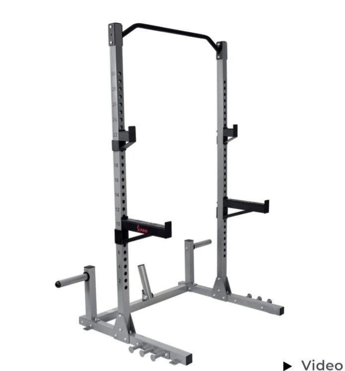 SUNNY POWER SQUAT RACK W/ HIGH CAPACITY, WEIGHT