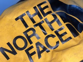 The North Face Base Camp Duffel XL 132L Yellow Waterproof Travel Bag