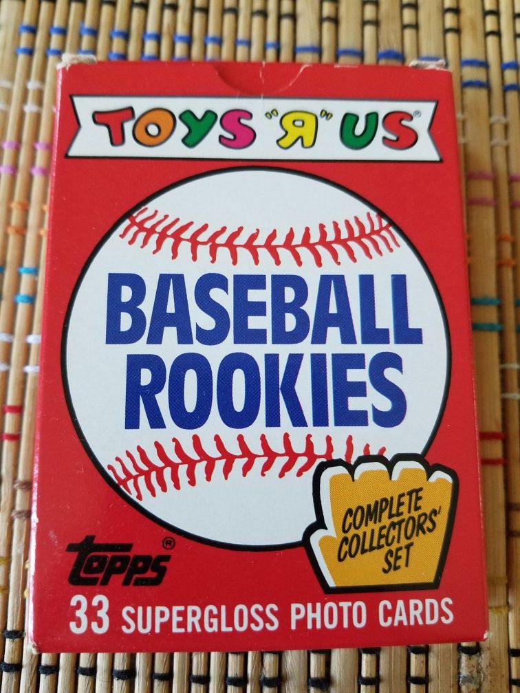 Topps Toys R Us & 1988 Rookie Card Set