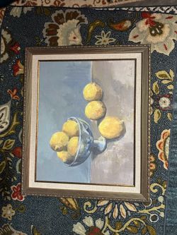 Lemon painting