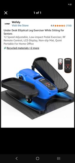 Wefely Under Desk Elliptical Leg Exerciser