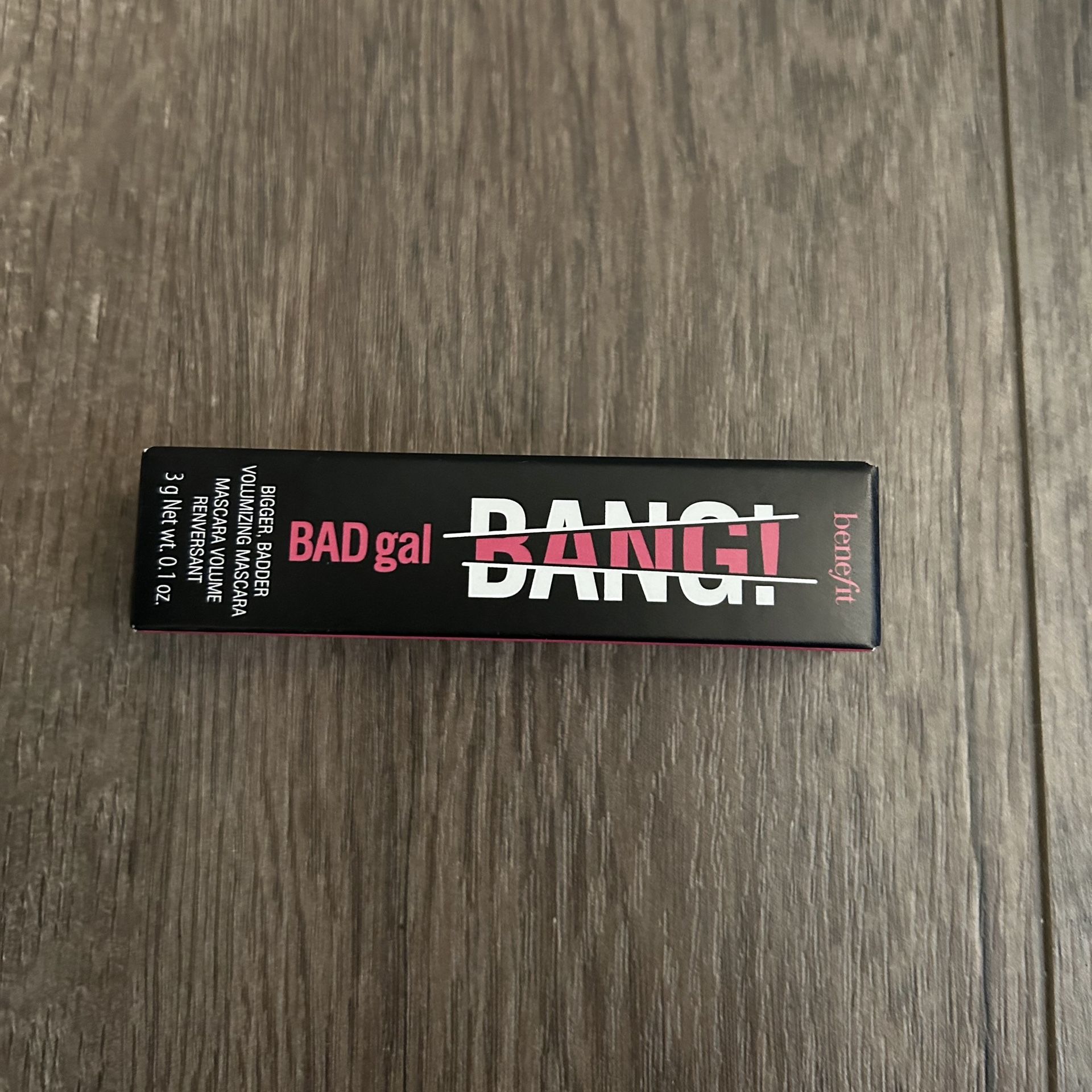 bad gal bang volumizing travel size mascara