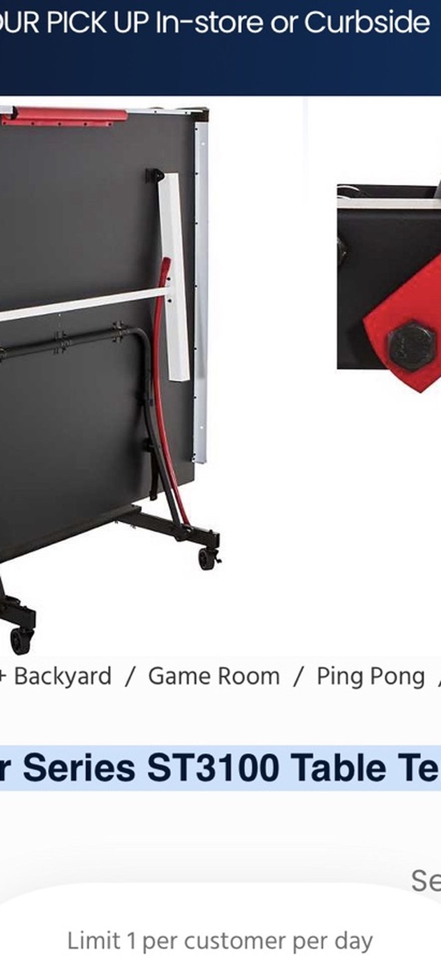 Brand New Packed Box Table Tennis Table