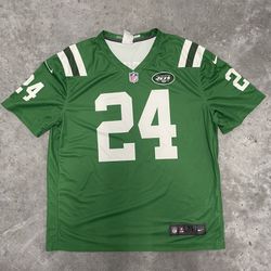 New York Jets Darrelle Revis Jersey (Color Rush Green) 