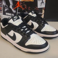 Nike Dunk Low Black/ White Panda DD1503-101 Women's Size 9