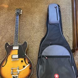 2006 Schecter Cosair Tobacco Sunburst with Bigsby Electric Guitar 