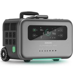 Zendure SuperBase Pro 2000 - Solar, Inverter 2,096Wh LiP04 Battery