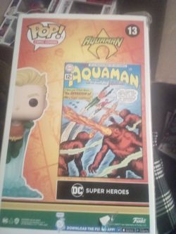 Funko Pop! Comic Covers #13 Aquaman, boxed