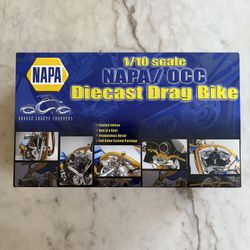 Napa Diecast Drag bike 