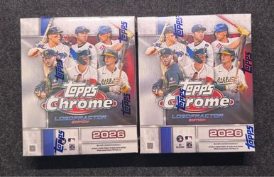 2026 Topps Chrome Logofractor box sealed