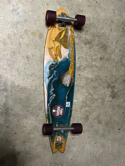 Sector 9 Bamboo Pintail Longboard 100% Original