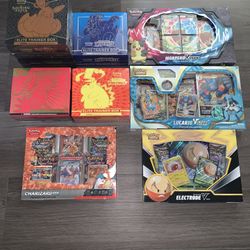 Pokémon ETB & V Star Boxes 