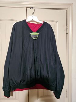 Wedge Reversible Golf Jacket in Black & Red NWT