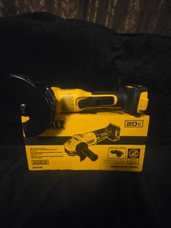DEWALT 20V MAX Cordless Brushless 4-1/2 in. Angle Grinder with Paddle Switch (Tool Only)