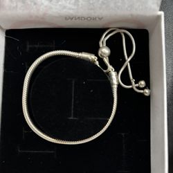 Snake chain slider bracelet