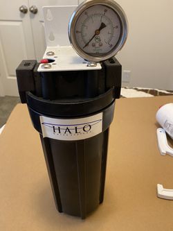 Halo water system (cold water attaches to water heater)