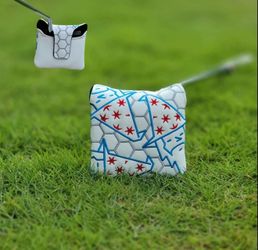 Bettinardi White Wizard Leather Mallet Putter Head Cover