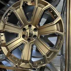 Set Of 24” New Wheels 