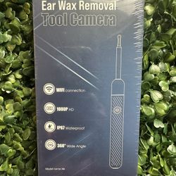 Ear Wax Removal Tool Camera 1080P HD | WiFi Connection | Waterproof | 360° View (Model X6) 