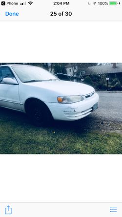 99 Toyota Corolla