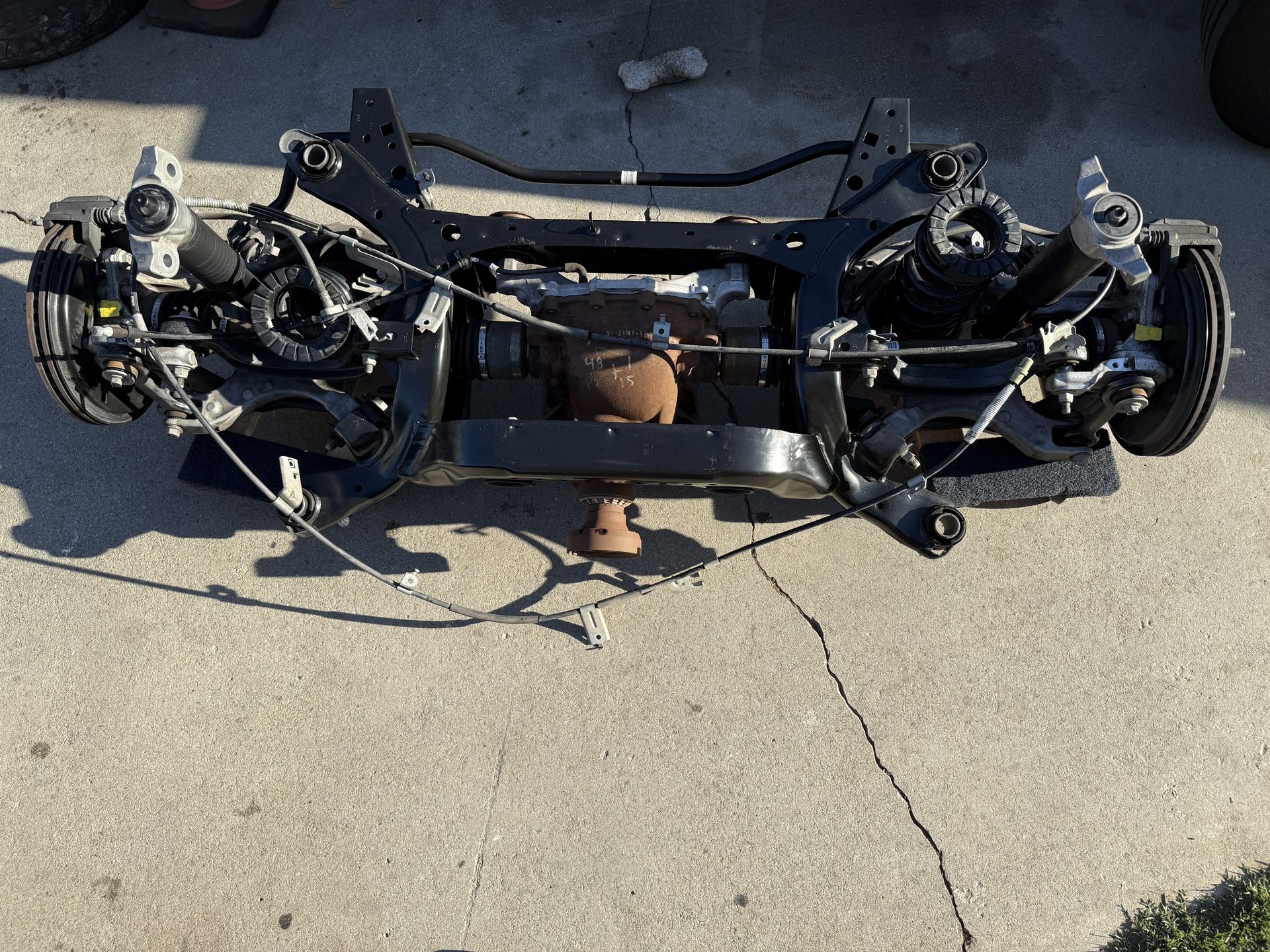 Mustang Rear Subframe Differential And Suspension
