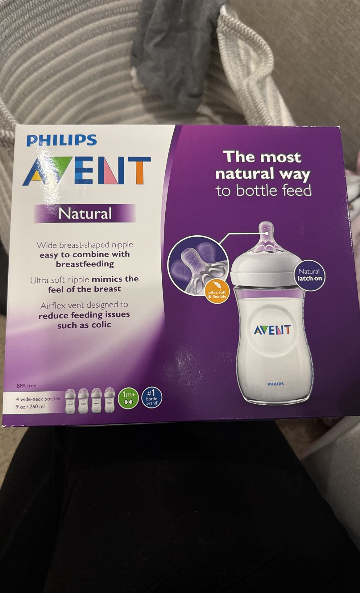 Philips Avent natural Bottles