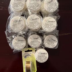 Tarnish Resistant Gold Tone Wire for Wrapping