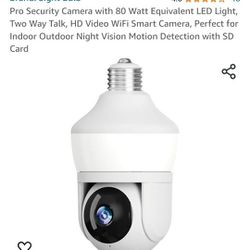 Sight bulb camera 