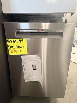 Bosch stainless steel dishwasher