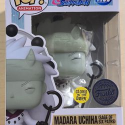 Funko Pop SE Naruto Madara Uchiha Six Paths Sage glow in the dark 1196 New
