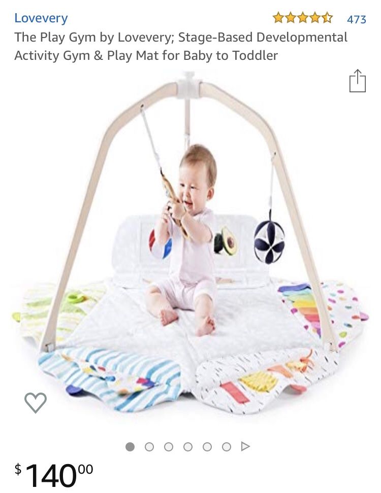 Baby play gym lovevery