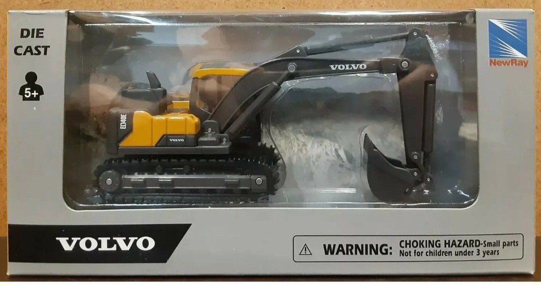 New Ray 5.5" Inch Volvo EC140E Excavator 