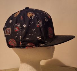 NIKE True Scottie Pippen Snapback 6 Rings All Over Print Chicago Bulls