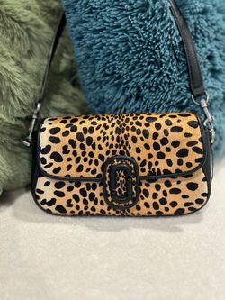 Marc Jacobs cheetah cross body bag