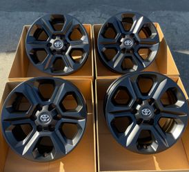 17” Toyota 4Runner Tacoma OEM Wheels Satin Black