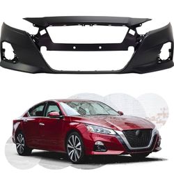 Front Bumper Cover Fit for 2019 2020 2021 2022 Nissan Altima S SL SR SV