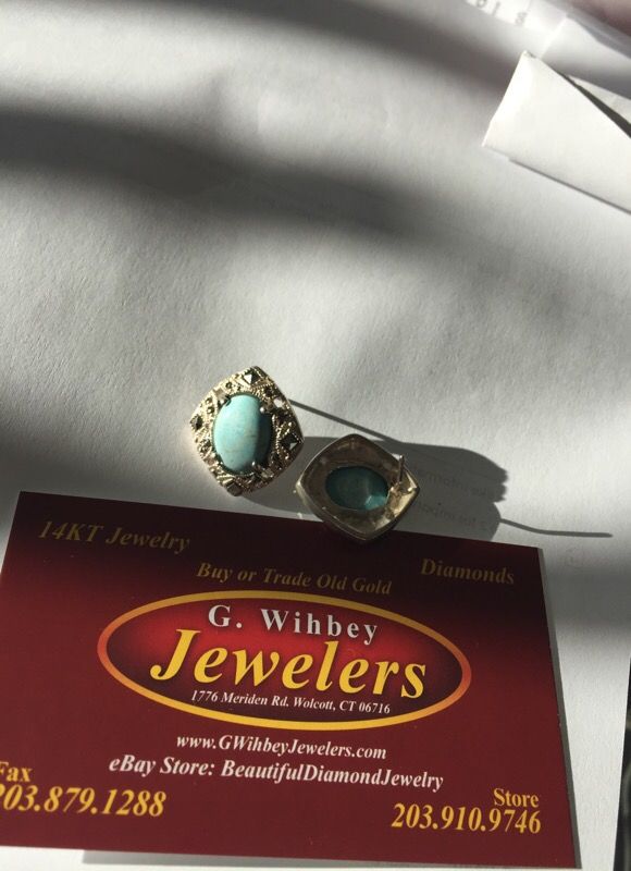 Sterling,turquoise & marcasire