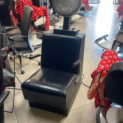 Salon Hair Dryer With Chair 
