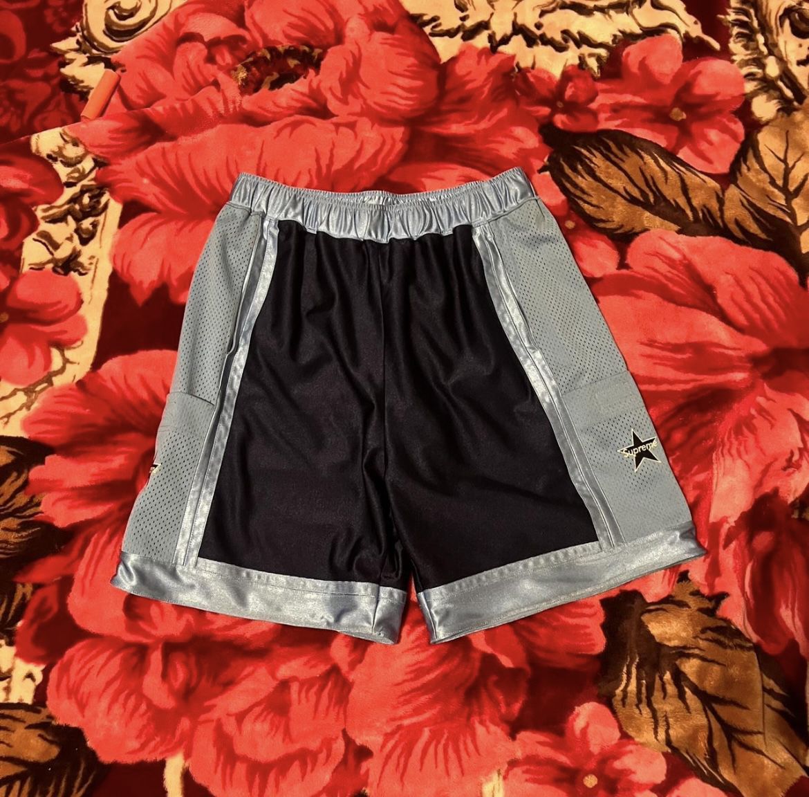 Supreme mesh basketball shorts