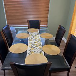 Seven Piece Dinette Set  make an offer