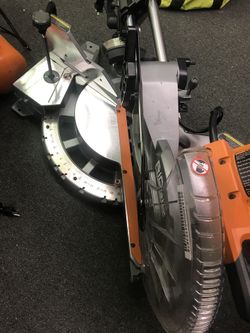 Ridgid 12” sliding Miter Saw
