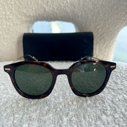 Christian Dior DiorMaster Sunglasses – Tortoise/Gold, Retail $520 Like New