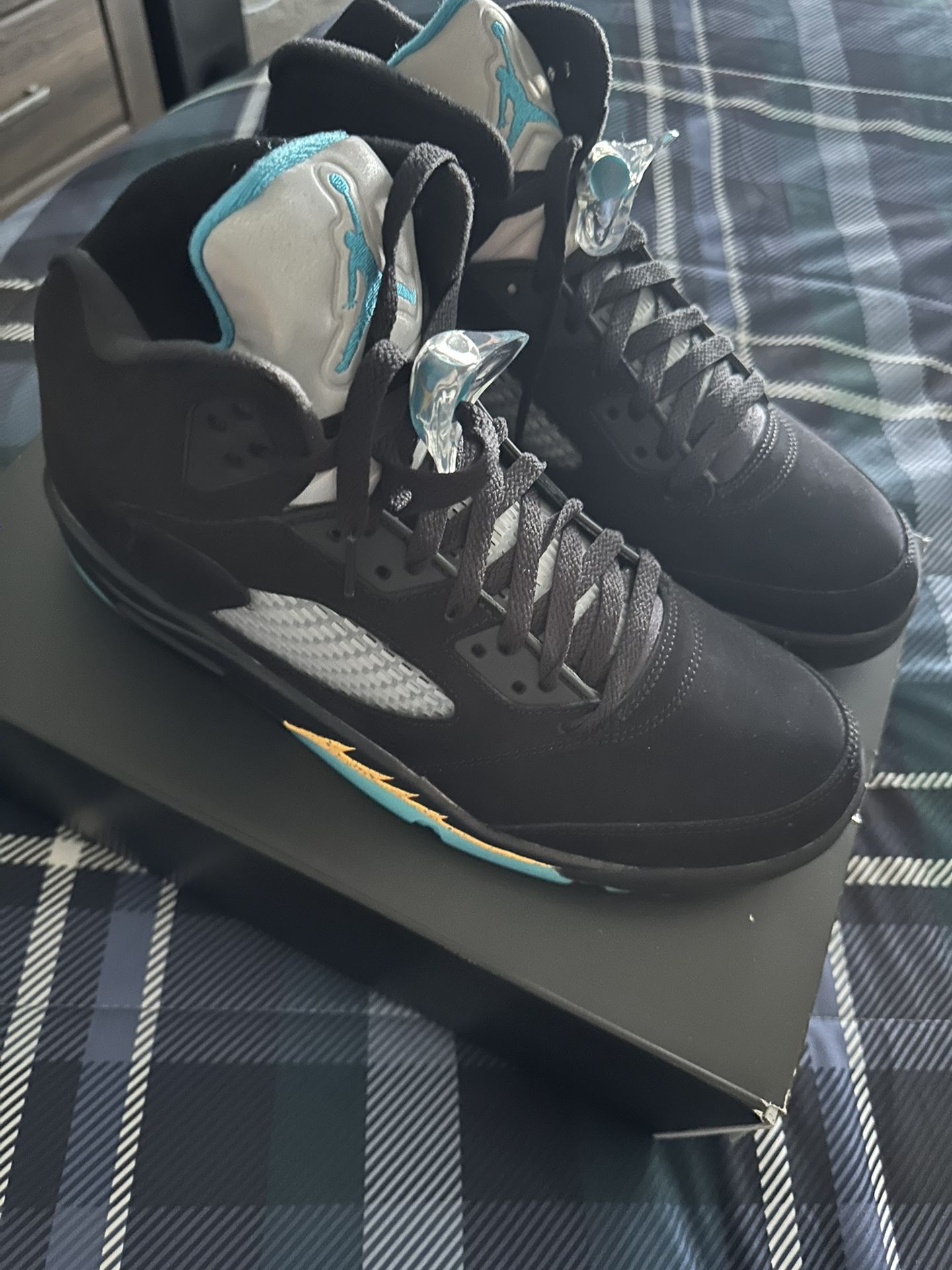 Jordan 5 Retro/aqua Sz 11