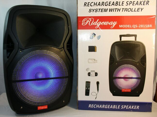 Bluetooth speaker SD card,slot USB port,FM radio,microphone included for karaoke(bosina)