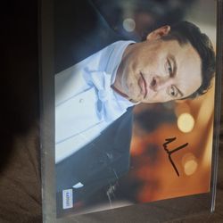 Elon Musk Signed Pic